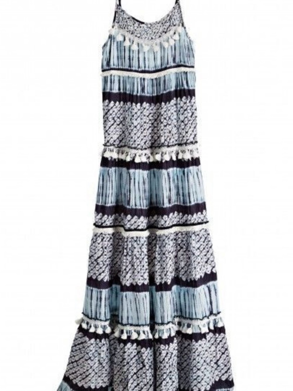 Calypso St. Barth | 100% silk Shinto print maxi dress